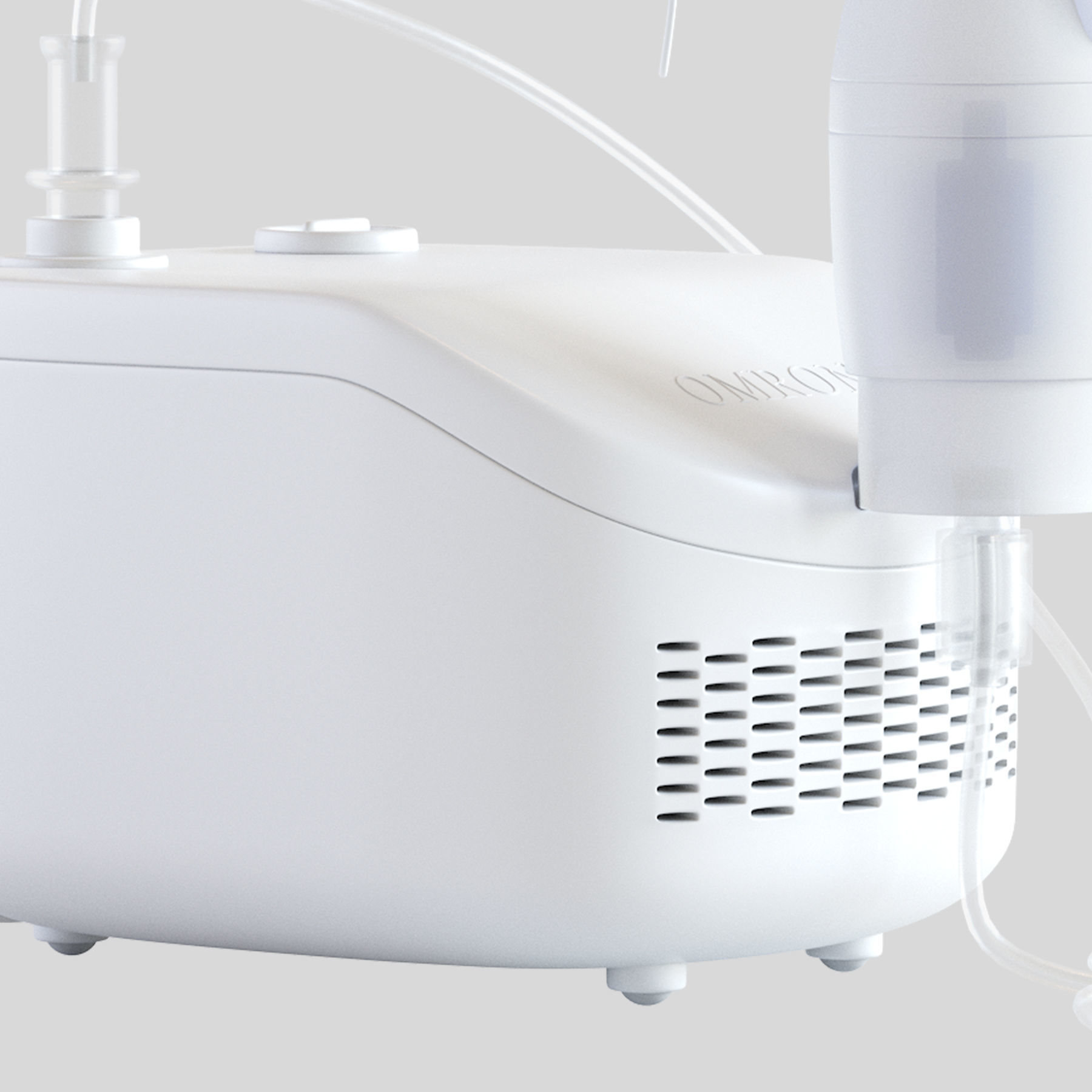 Compressor Nebulizer For Child and Adult NEC 101 Omron 3D model_8