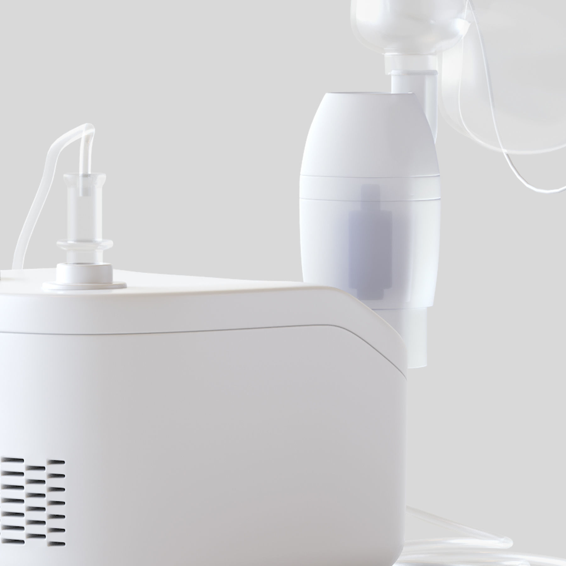 Compressor Nebulizer For Child and Adult NEC 101 Omron 3D model_16