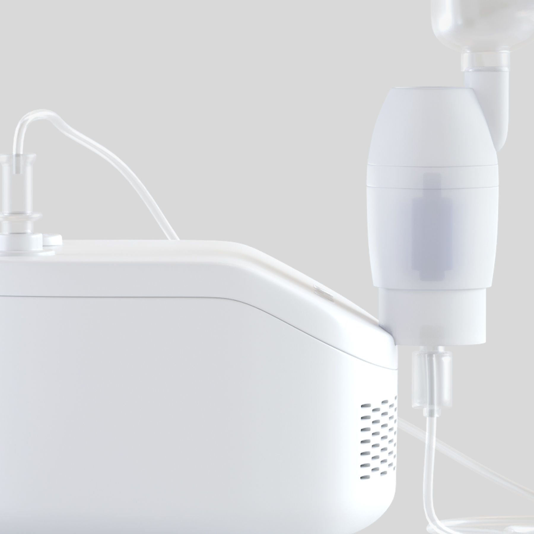 Compressor Nebulizer For Child and Adult NEC 101 Omron 3D model_13
