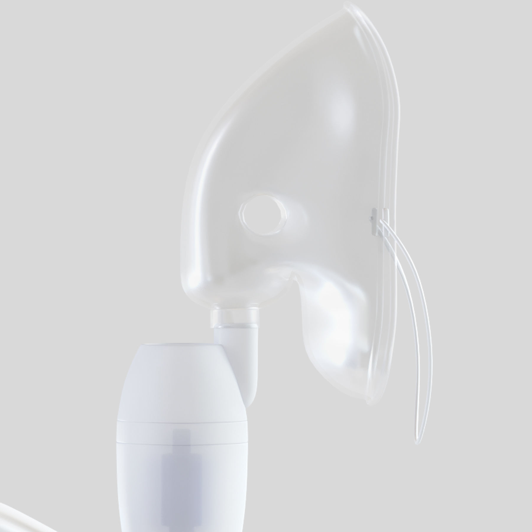 Compressor Nebulizer For Child and Adult NEC 101 Omron 3D model_14