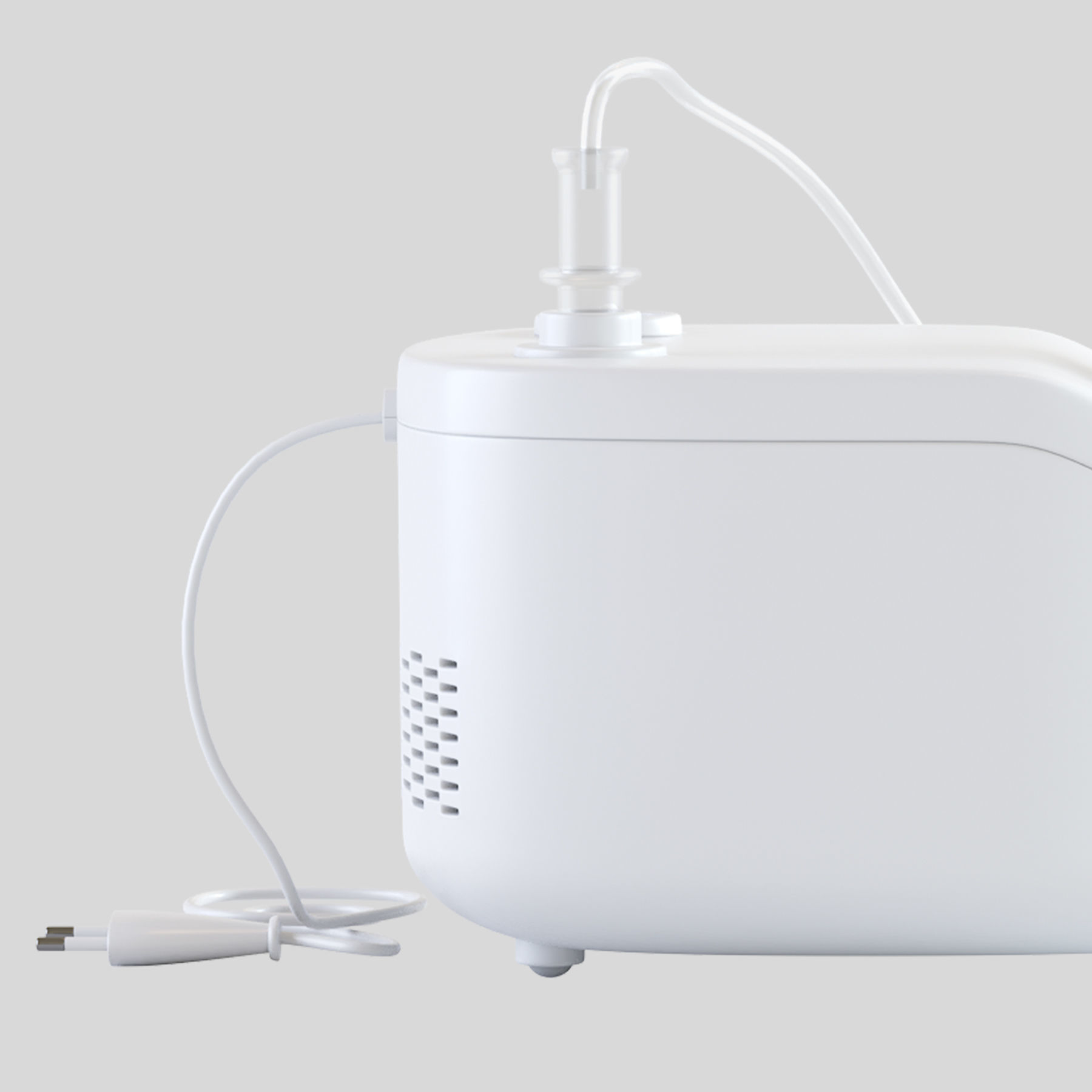 Compressor Nebulizer For Child and Adult NEC 101 Omron 3D model_12