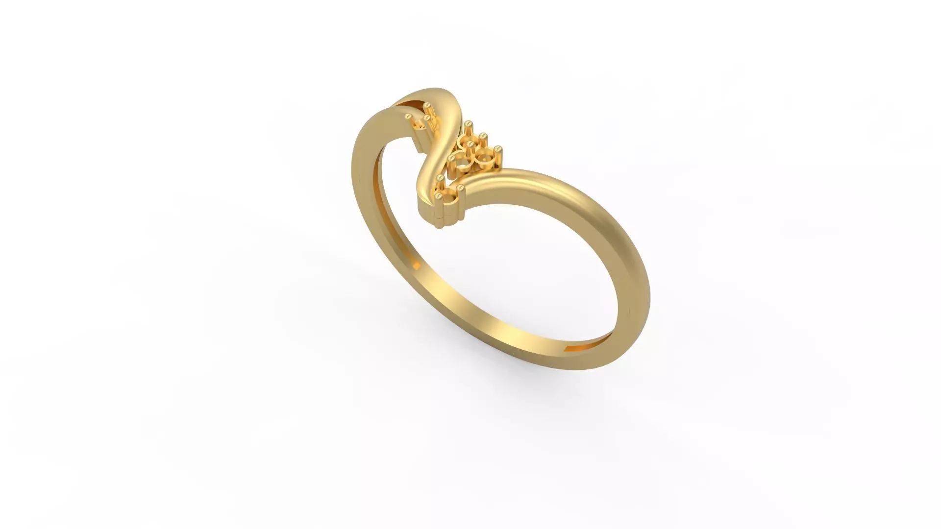 Minimalist Ring 74 3D print model