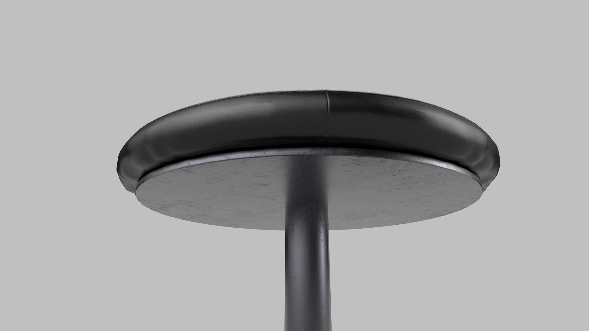 stool Low-poly 3D model_3