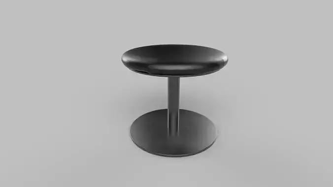 stool Low-poly 3D model