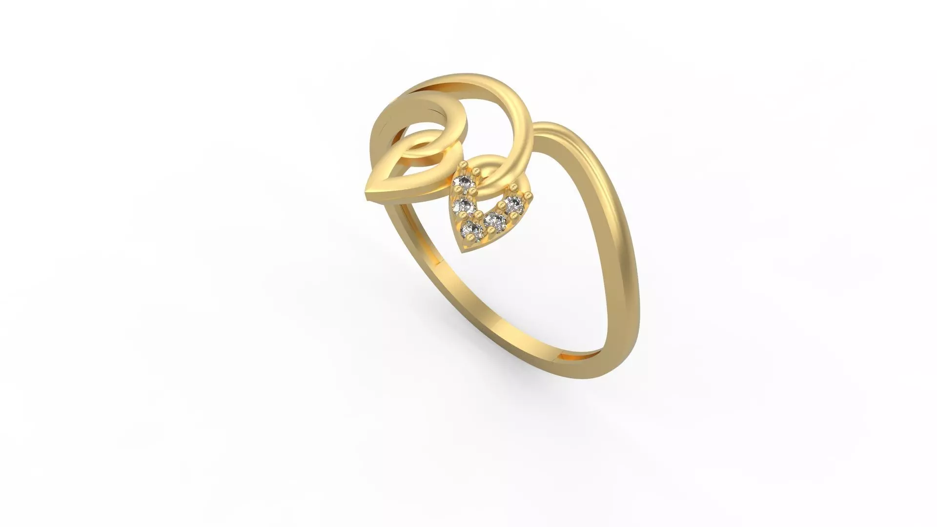 Minimalist Ring 75 3D print model