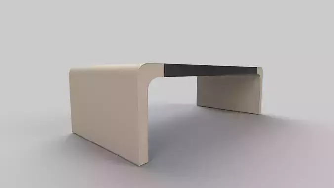stool chair Low-poly 3D model