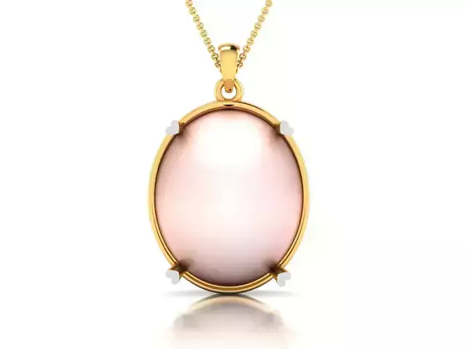 Solitaire Opal Stone Pendants 