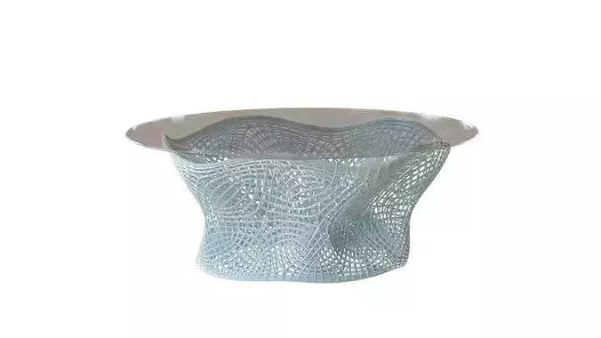 Coffee table05 3D print model