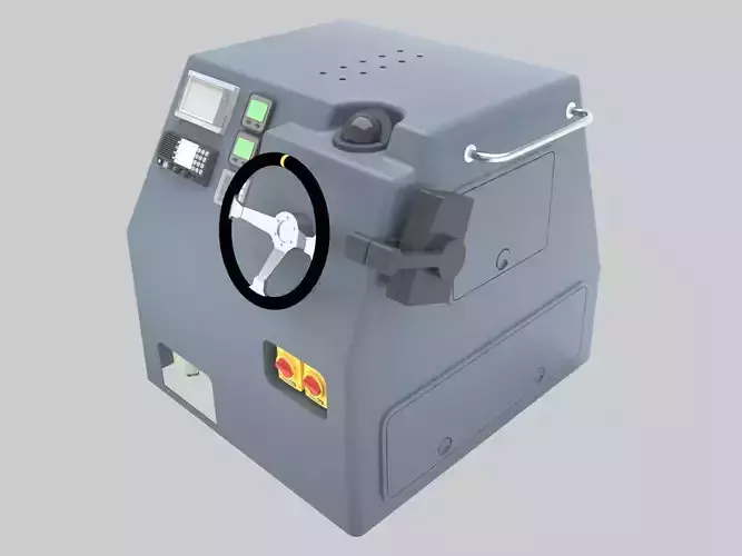Boat Control panels 3D model
