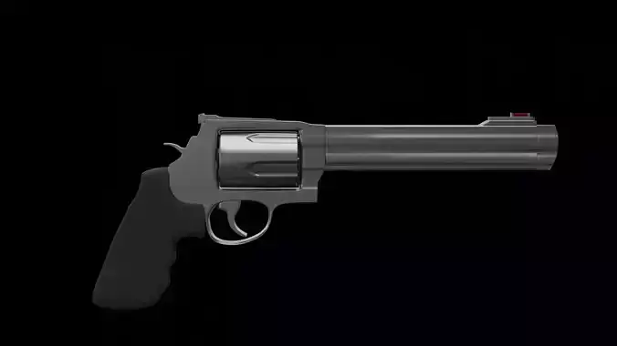 High poly revolver