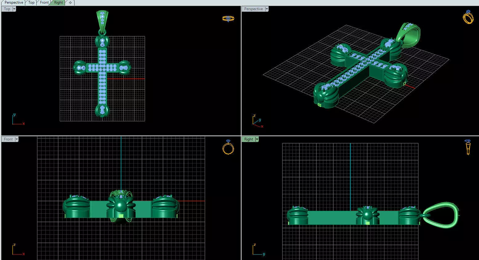 Pendant  05  3D model_0