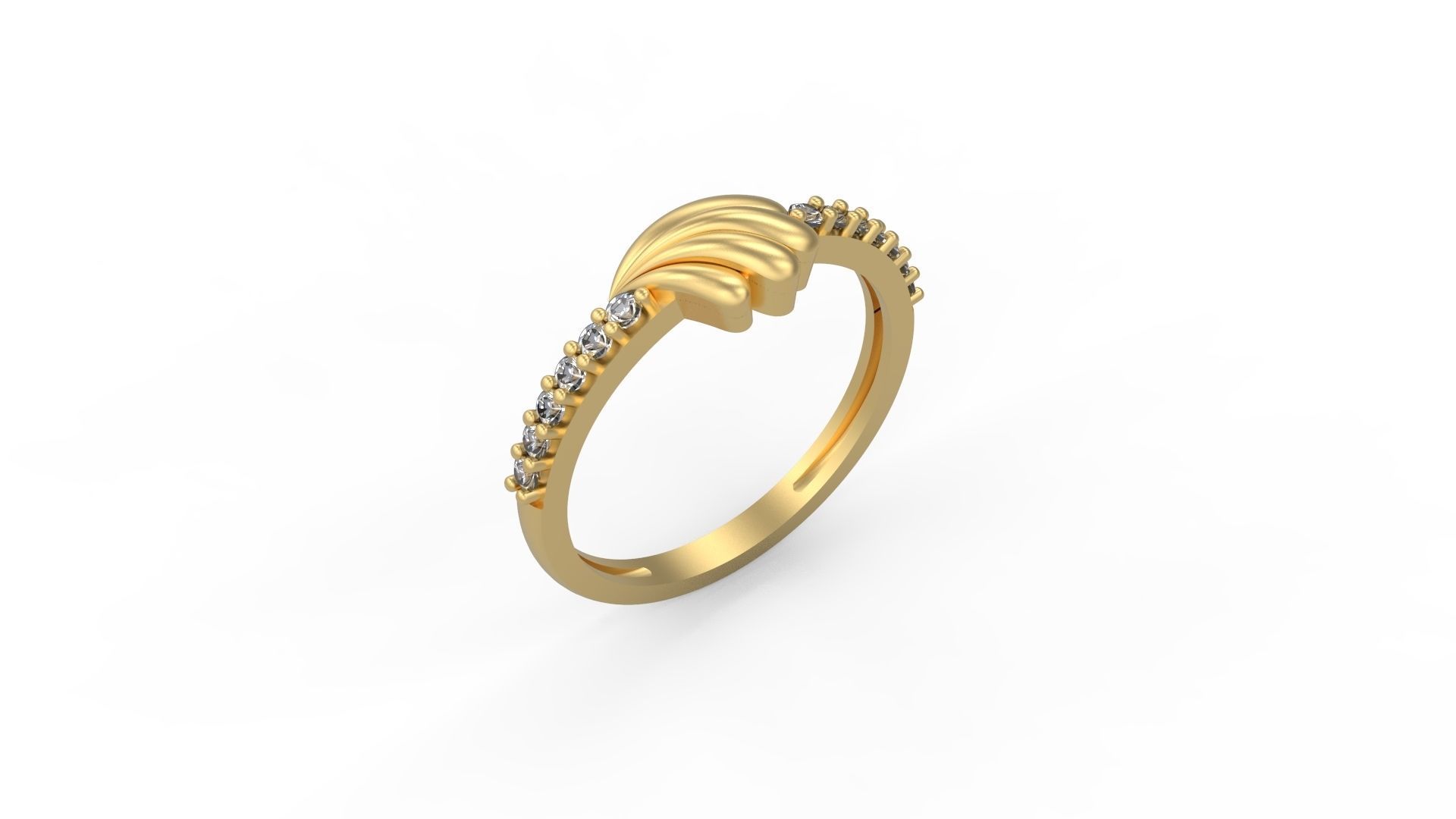  Minimalist Ring 81 3D print model_1