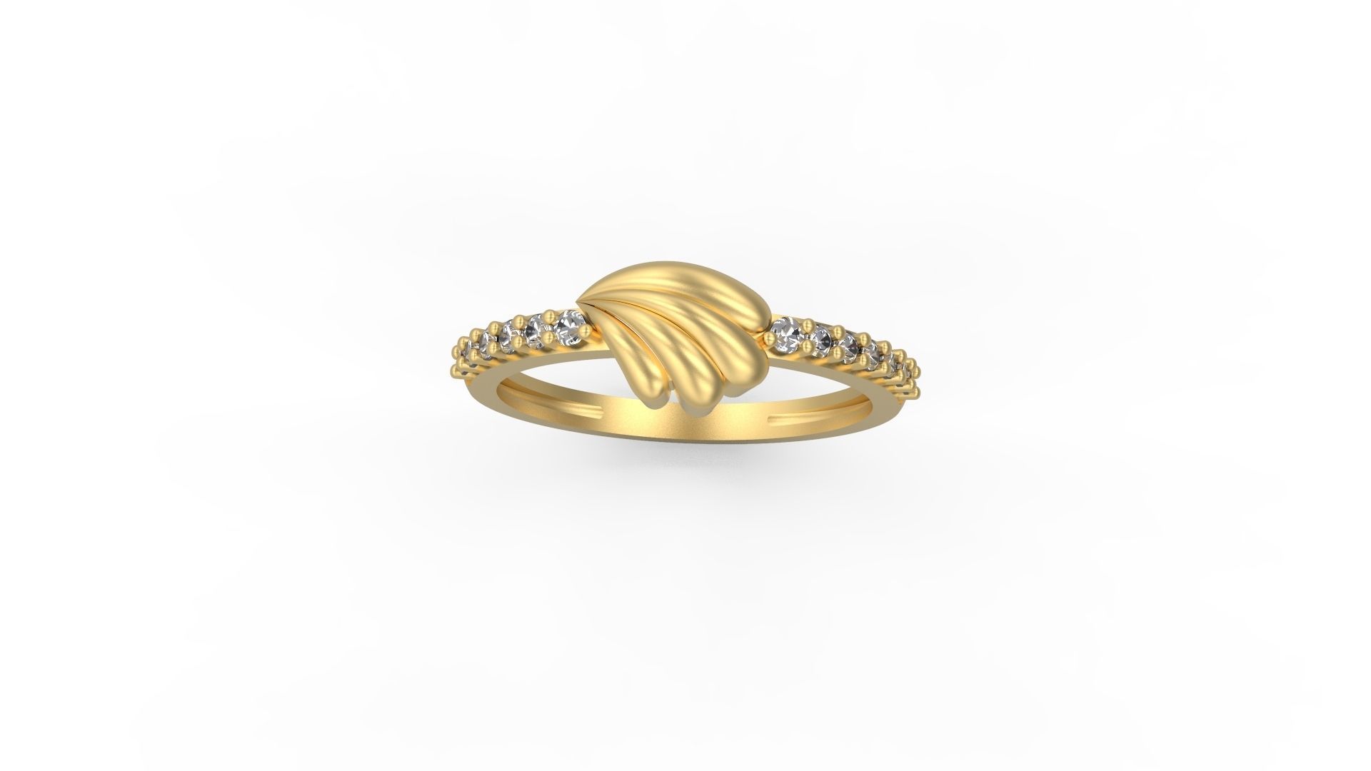  Minimalist Ring 81 3D print model_4