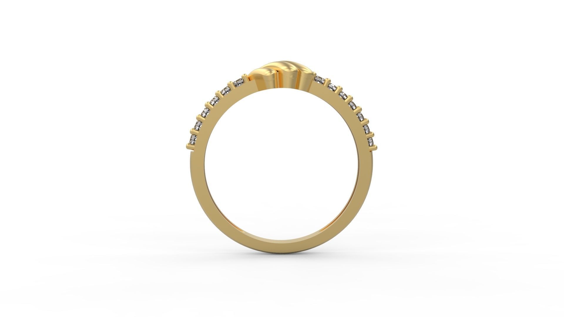  Minimalist Ring 81 3D print model_2