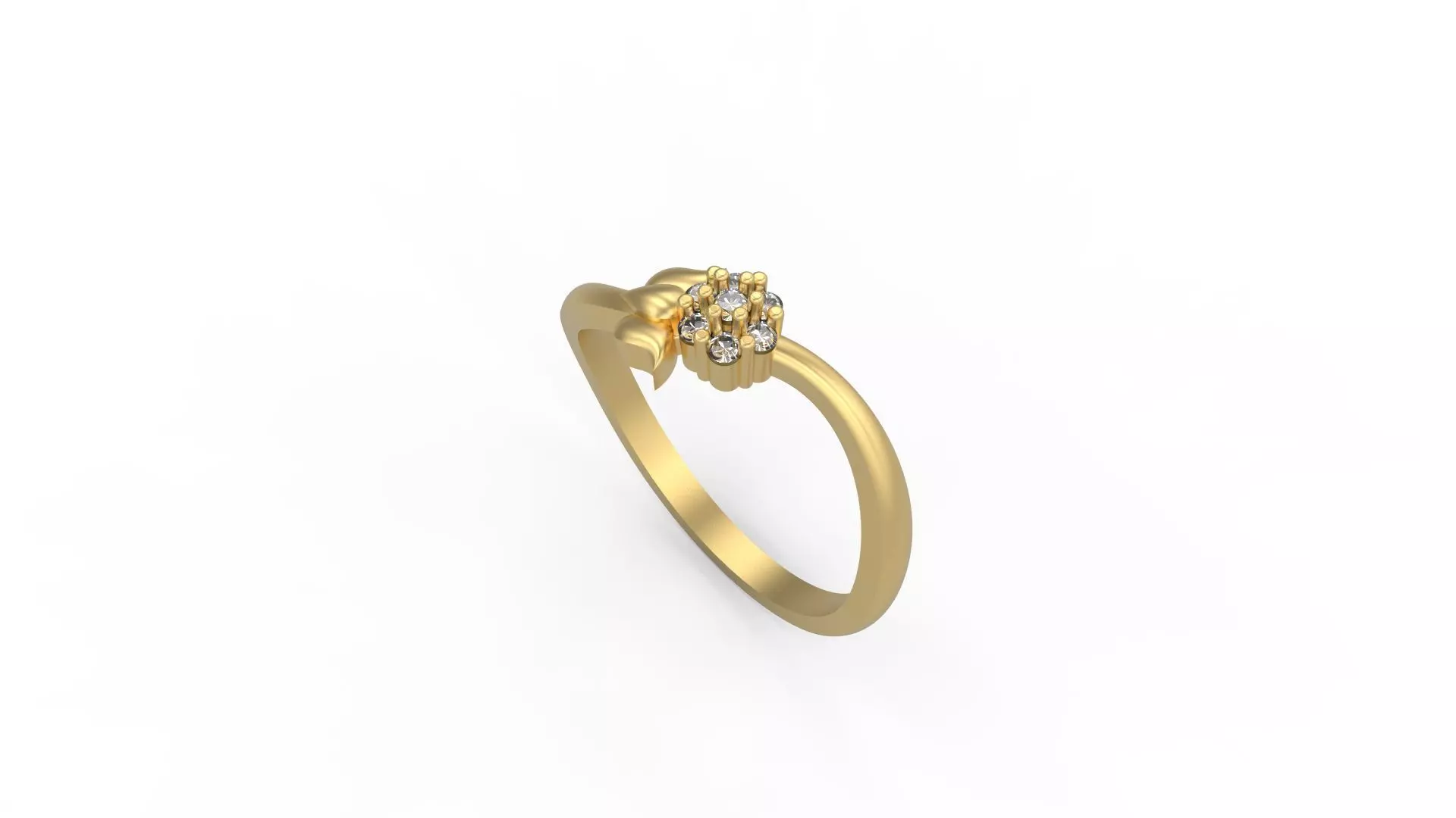 Minimalist Ring 84 3D print model_0