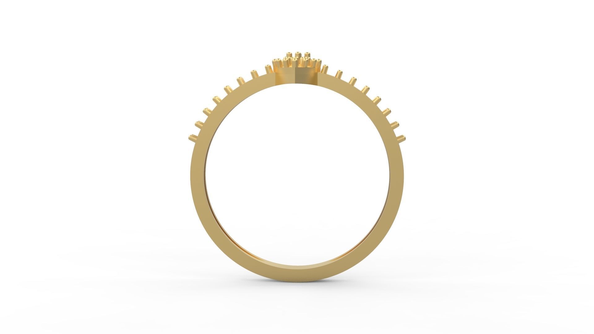 Minimalist Ring 90 3D print model_2