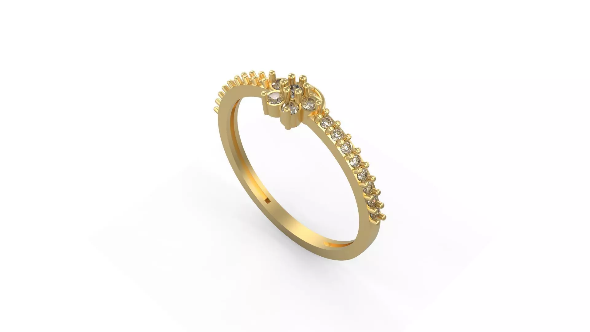 Minimalist Ring 93 3D print model_0