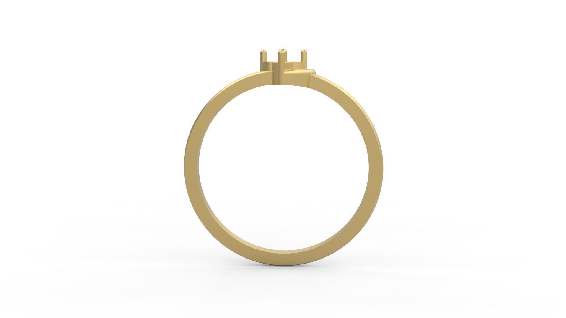 Minimalist Ring 96 3D print model_2