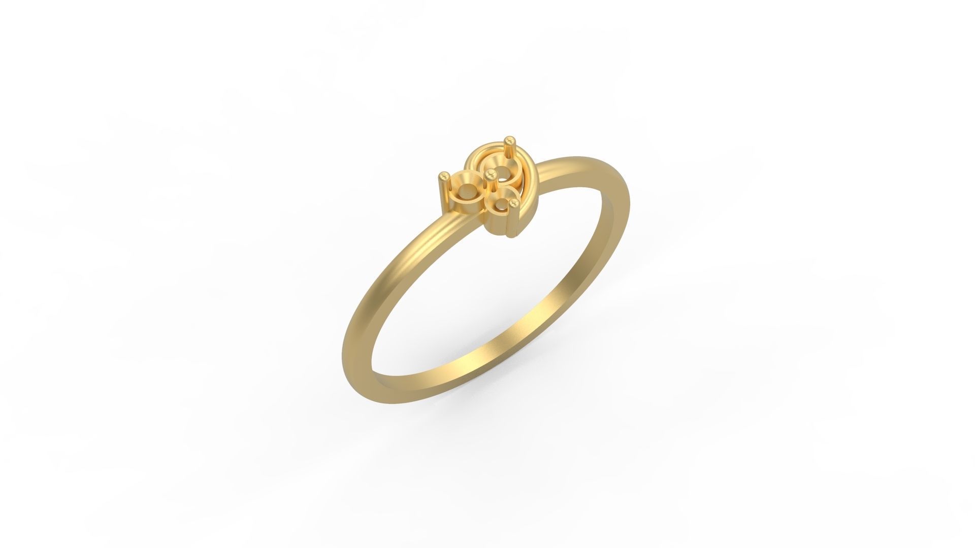 Minimalist Ring 96 3D print model_1