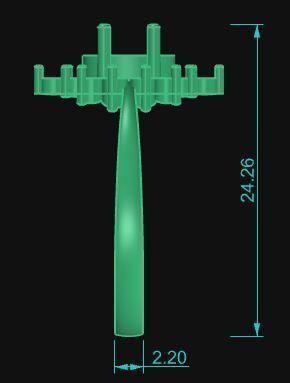 Minimalist Ring 11 3D print model_7