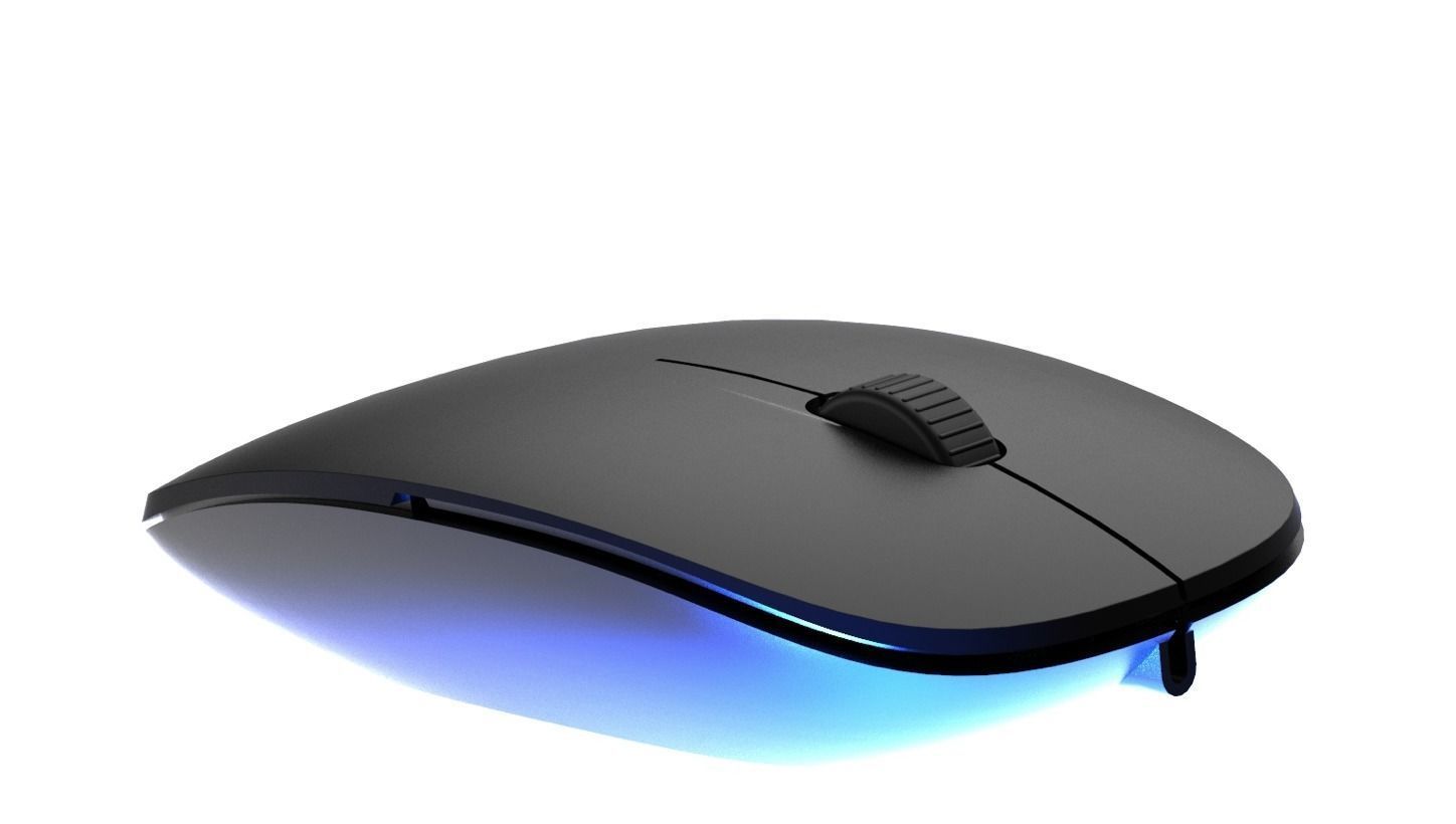 original optical mouse functional 3D print model_2