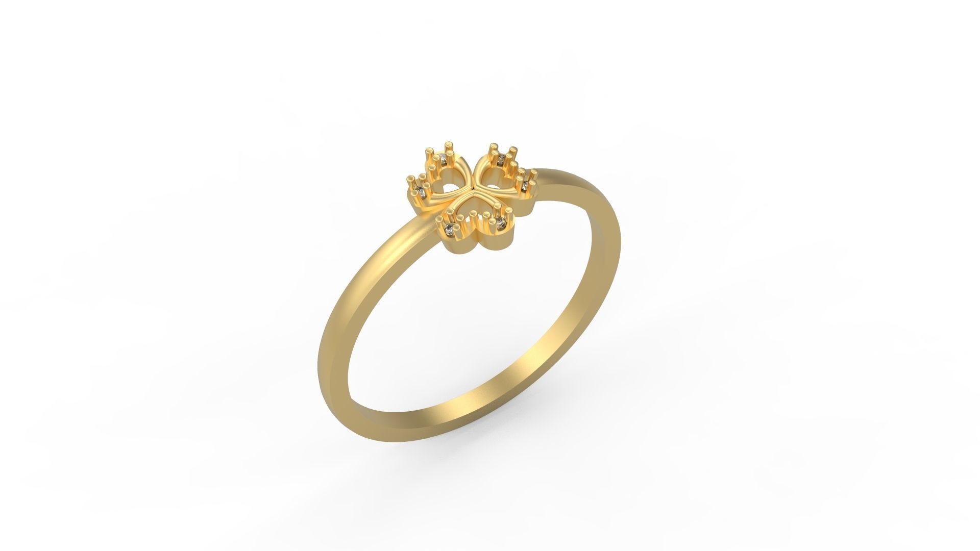 Minimalist Ring 19 3D print model_1