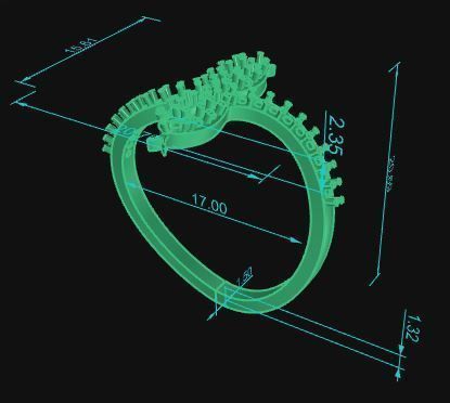 Minimalist Ring 21 3D print model_7