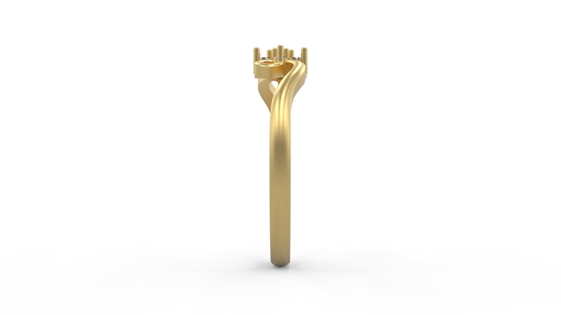 Minimalist Ring 23 3D print model_3