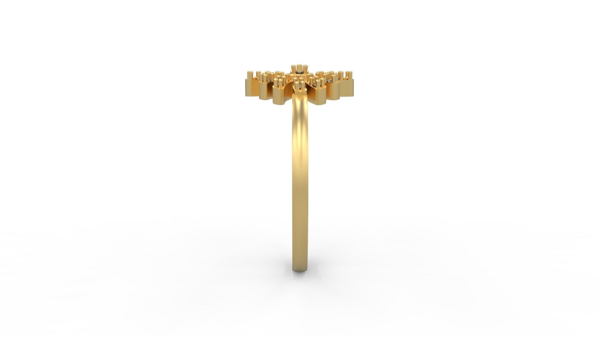 Minimalist Ring 27 3D print model_3