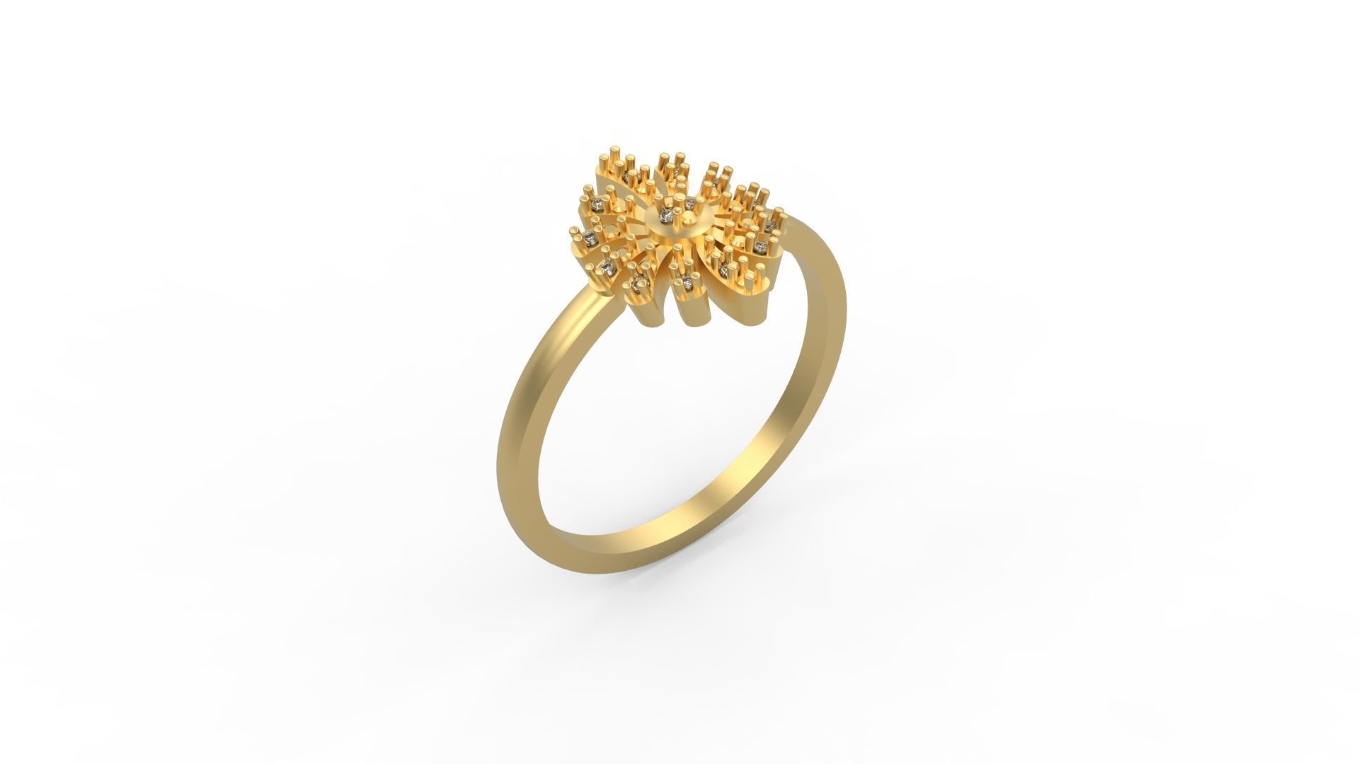 Minimalist Ring 27 3D print model_1