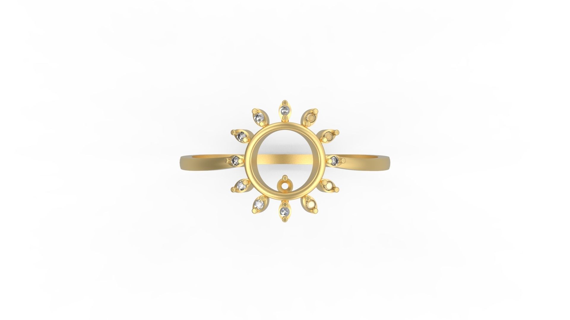 Minimalist Ring 31 3D print model_4