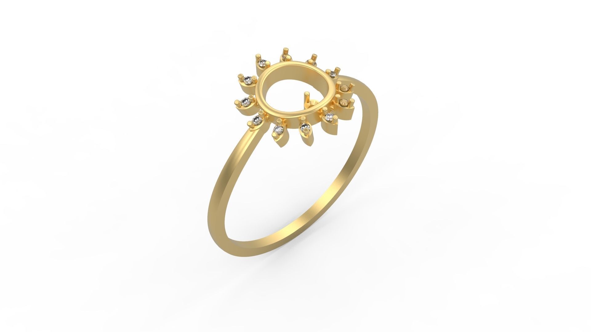 Minimalist Ring 31 3D print model_1