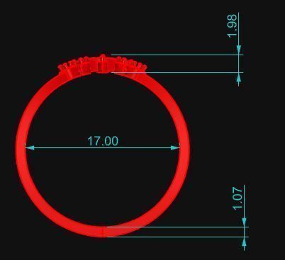 Minimalist Ring 31 3D print model_8