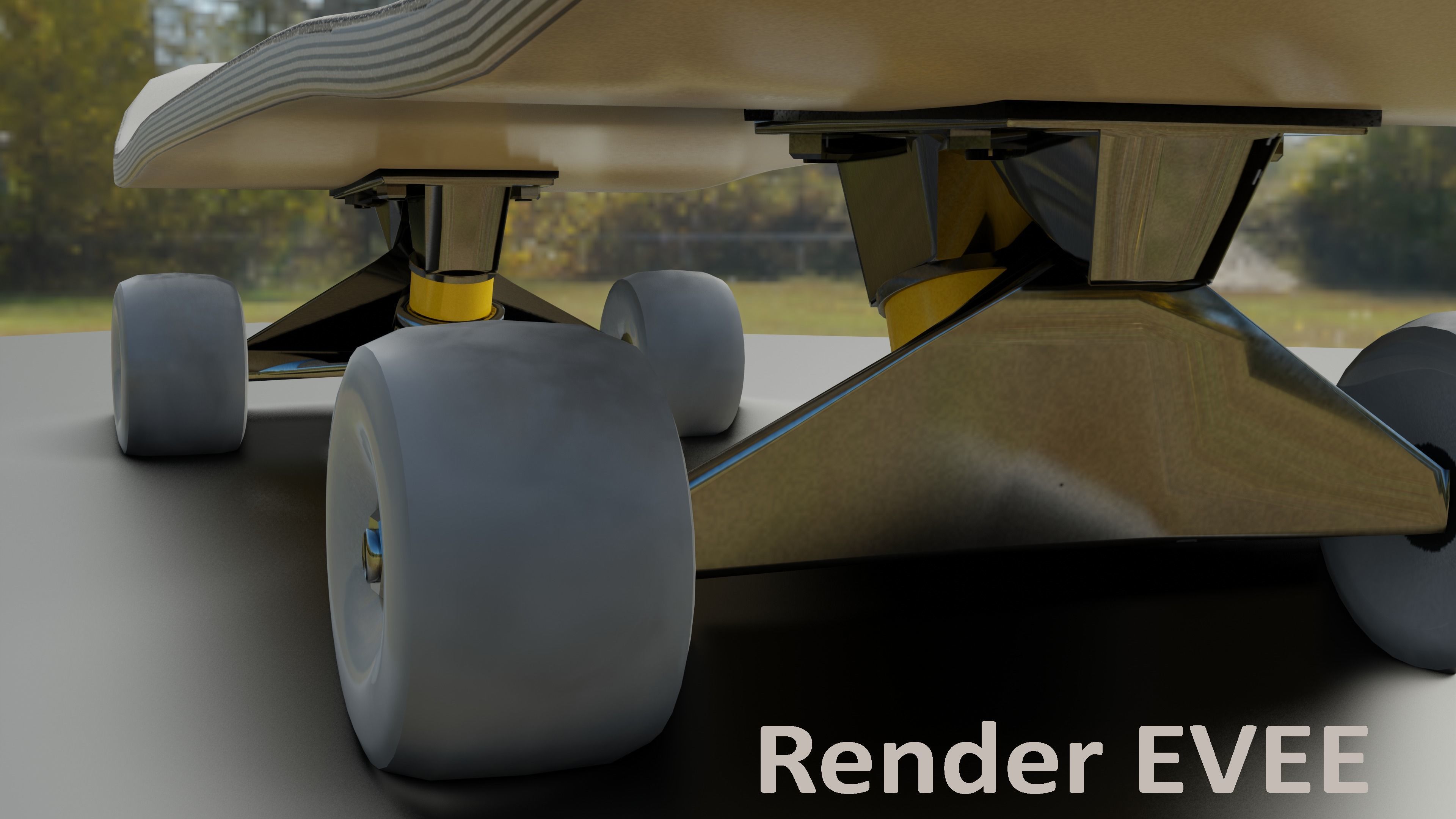 Just skateboard 3D model_7