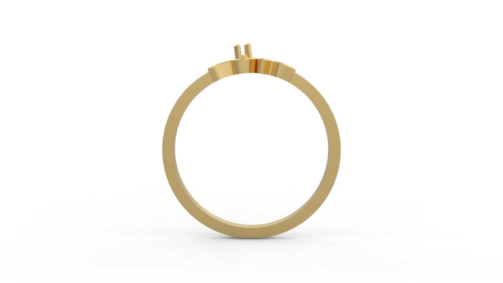 Minimalist Ring 33 3D print model_2