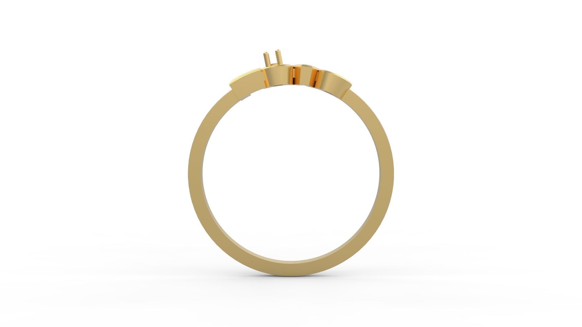 Minimalist Ring 35 3D print model_2