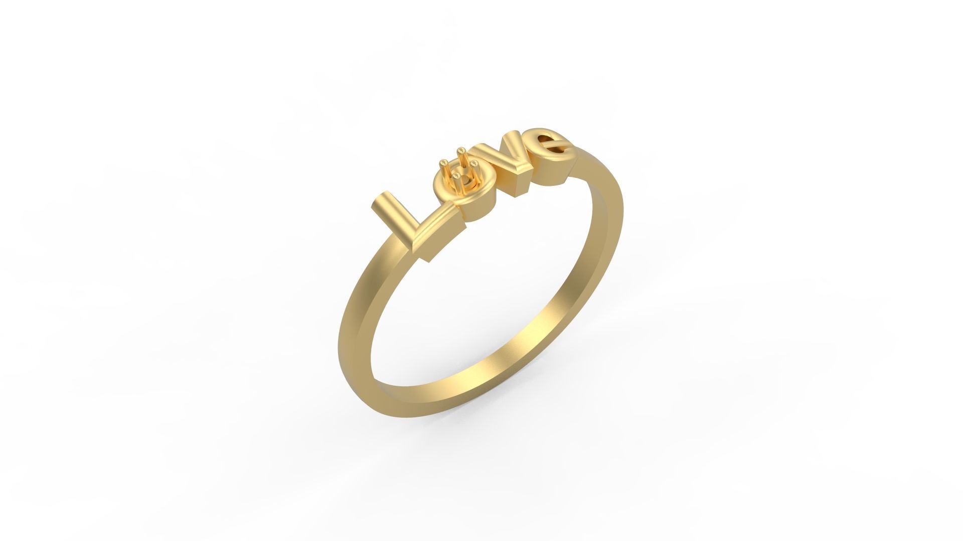 Minimalist Ring 35 3D print model_1