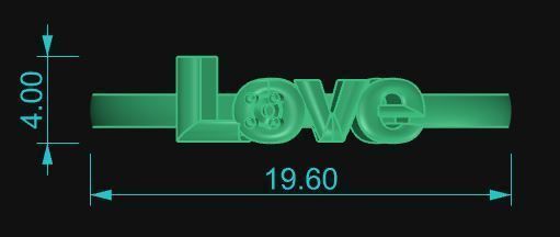 Minimalist Ring 35 3D print model_5