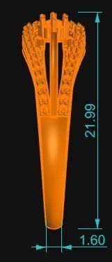 Minimalist Ring 49 3D print model_6