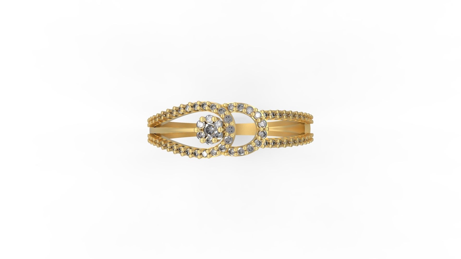 Minimalist Ring 49 3D print model_4