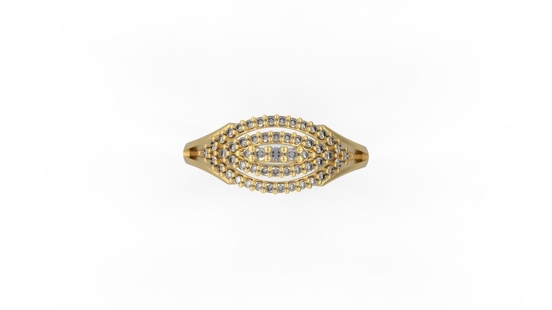 Minimalist Ring 50 3D print model_4