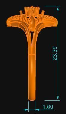 Minimalist Ring 54 3D print model_7