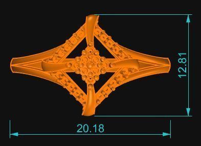 Minimalist Ring 54 3D print model_5