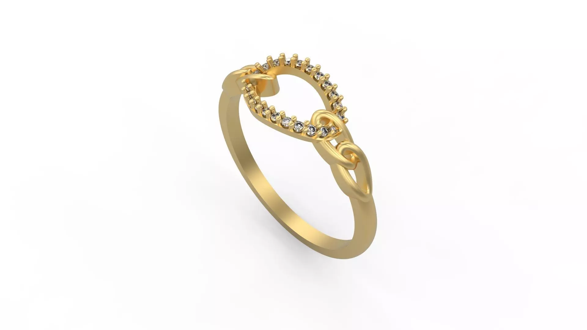Minimalist Ring 55 3D print model_0