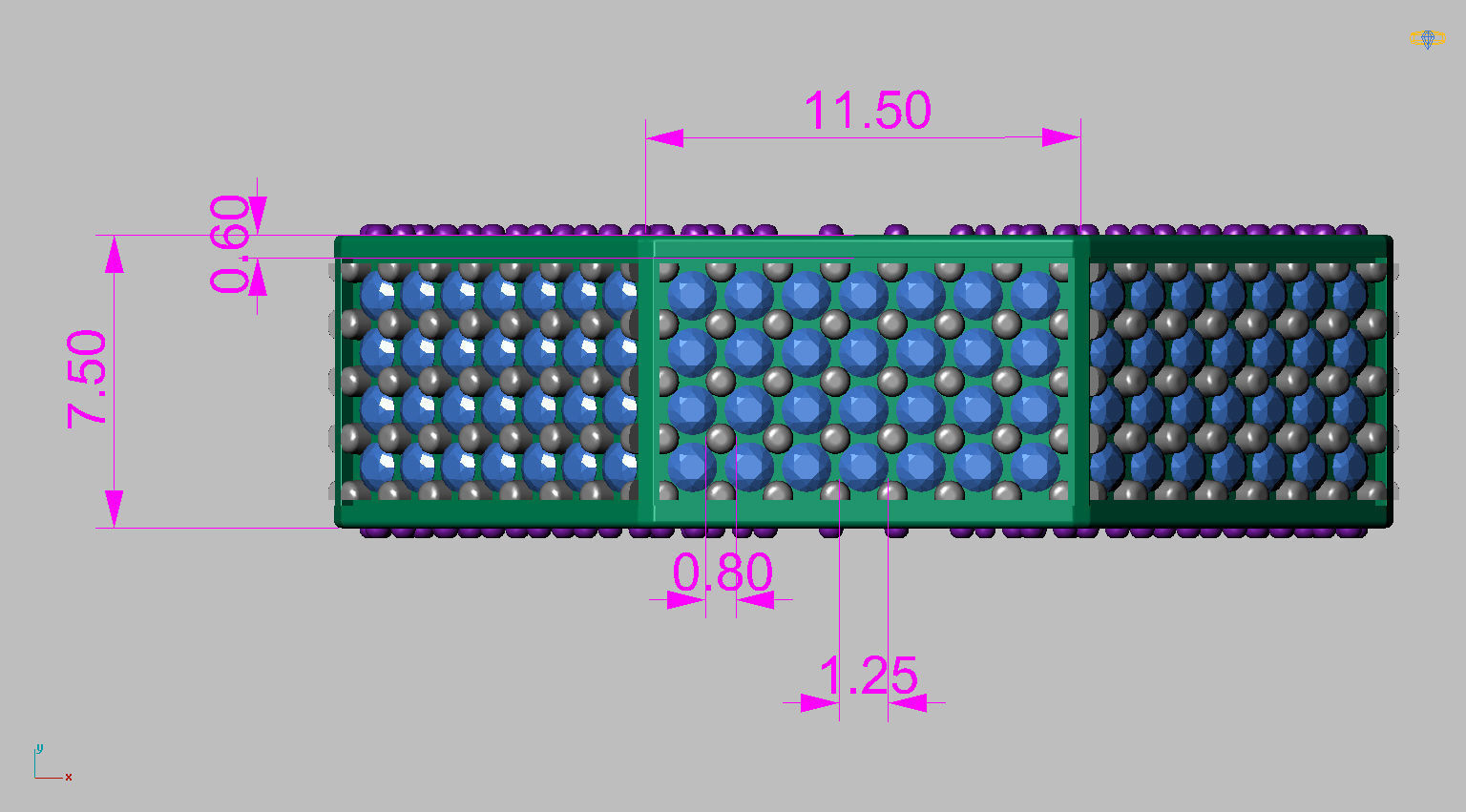 Octagonal Ring Gemstones 3D print model_11