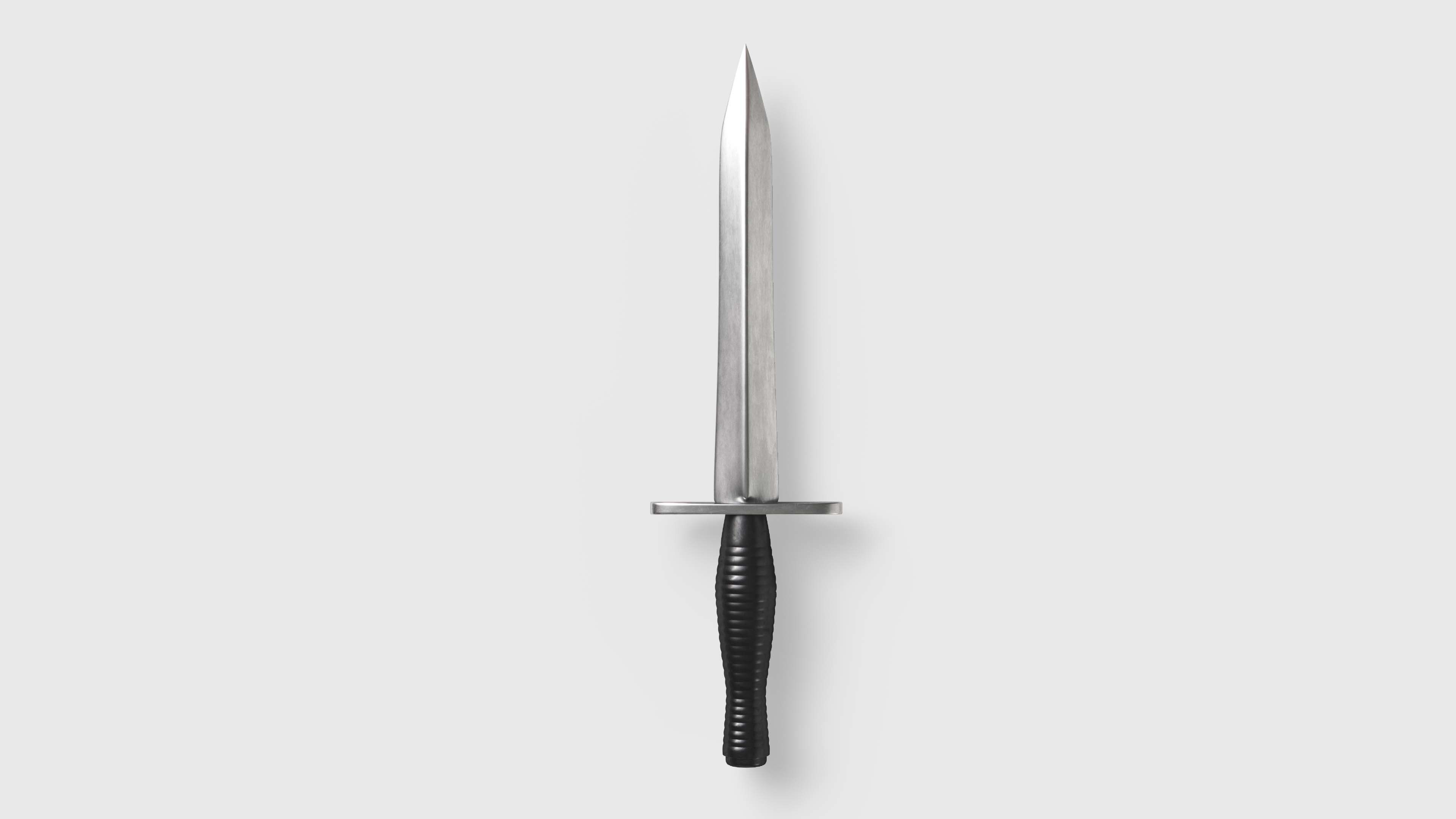 Tatical Dagger 3D model_1