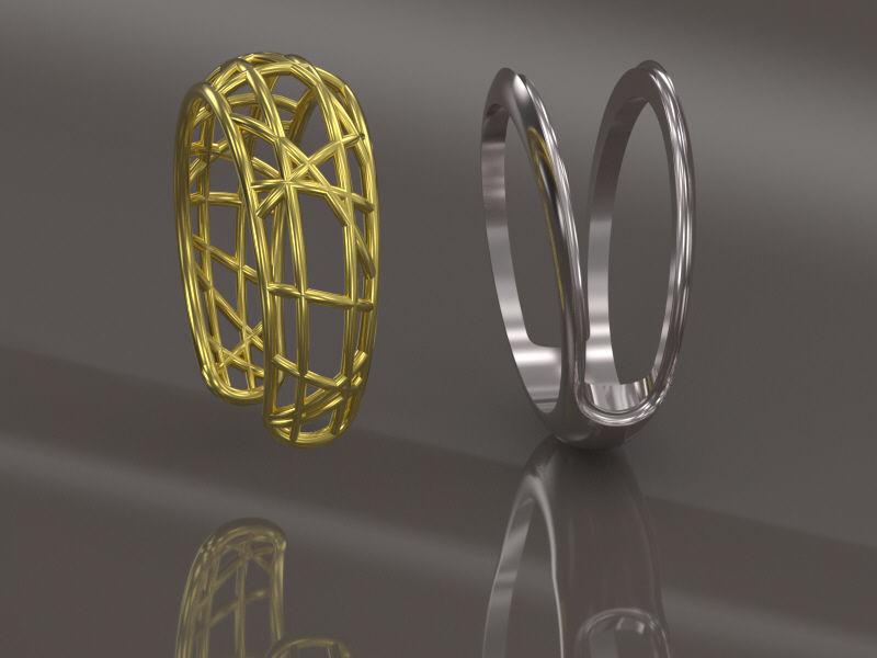 OUTOPIA ring 3D print model_11
