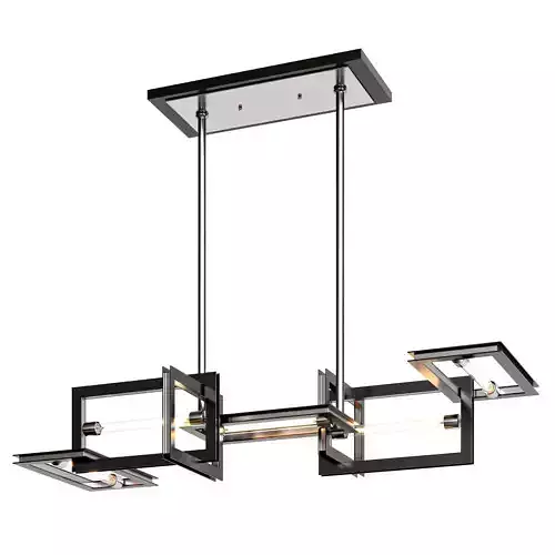 Earnhardt 5 Light Kitchen Island Linear