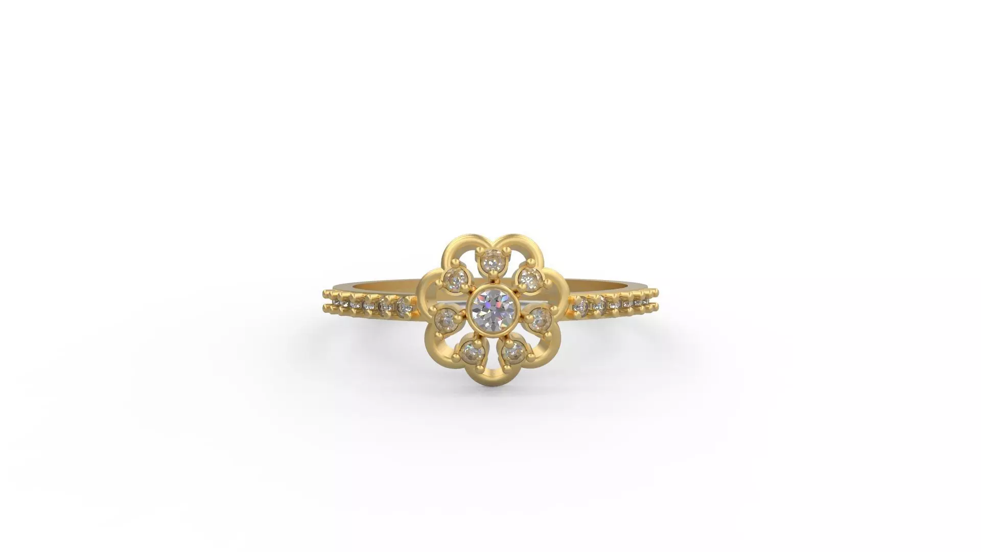 Minimalist Ring 101 3D print model_0