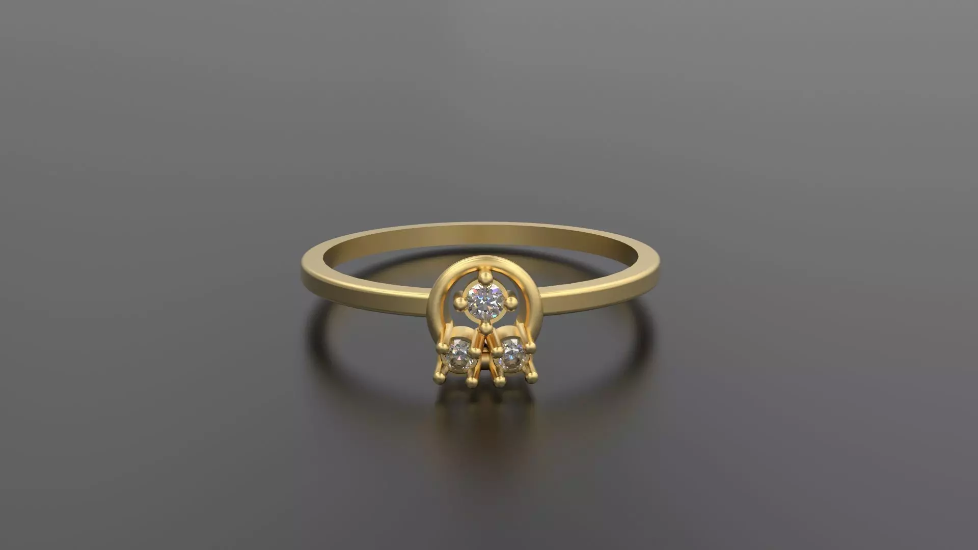 Minimalist Ring 102 3D print model_0